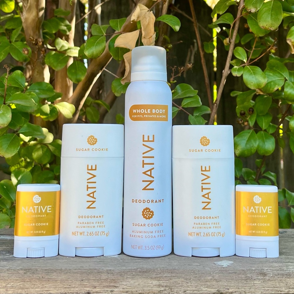 Native Sugar Cookie Deodorant 5 pc Set
